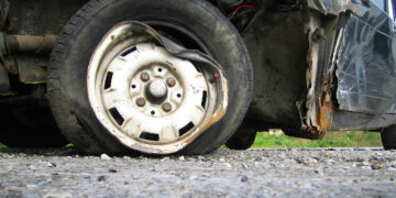 Sliema, in ritardo al lavoro, schianta l’auto e la lascia lì