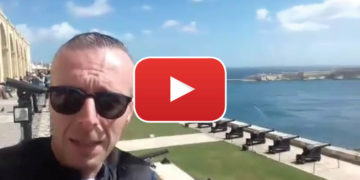 Il colpo di cannone sopra Valletta [video]