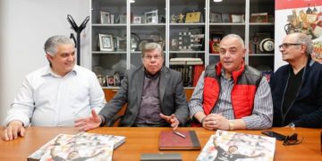 Lo storico fotografo della Juventus ospite al club di Malta