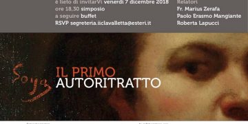 In mostra, solo per una sera, “il primo autoritratto” di Goya, in esclusiva all’Istituto Italiano di Cultura a Valletta