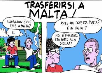 La satira di Michele Benincasa: Trasferirsi a Malta