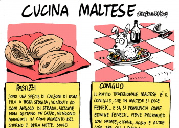 La satira di Michele Benincasa: Cucina maltese