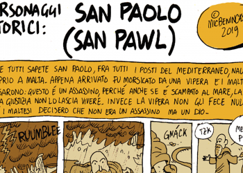 La satira di Michele Benincasa: personaggi storici, San Paolo