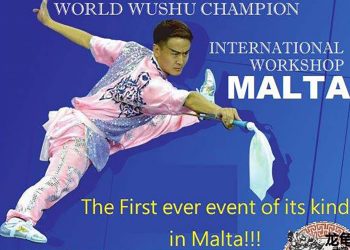 Malta World Wushu Champion Seminar col campione internazionale Zhao Jie