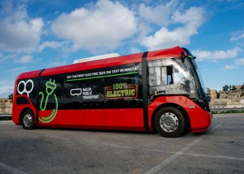 Autobus elettrici a Malta, al via il primo test