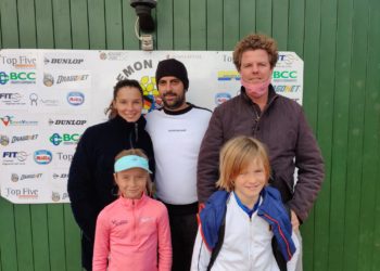 Due giovani tennisti maltesi al Lewon Bowl di tennis a Roma