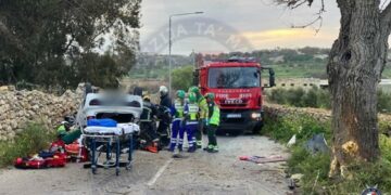 Incidenti stradali: giovane si schianta contro un albero a Bahrija, mentre un pedone viene falciato da un’auto a Santa Venera