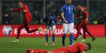 Disastro Italia. La Macedonia beffa gli azzurri, addio ai Mondiali 