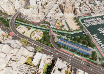 “Msida Creek” cambia i piani: previsto un cavalcavia, più aree pedonali e ciclabili ed un canale antiallagamento