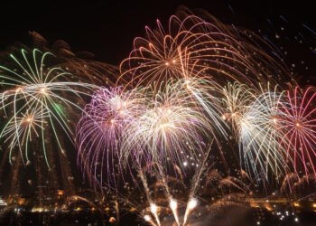 fuochi d'artificio pirotecnico