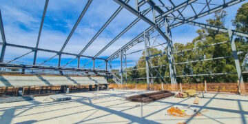 Al Marsa Sports Complex sono in corso i lavori per la realizzazione dell’impianto dedicato alla ginnastica artistica