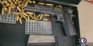 pistola proiettili