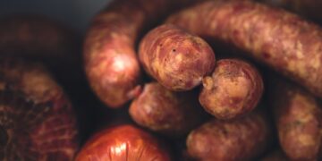 salsicce, carne,macellaio