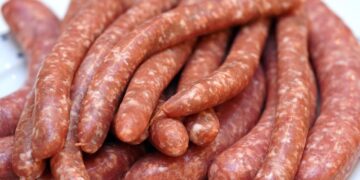 salsicce, carne,macellaio