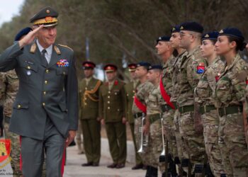 Presidente del comitato militare dell’Unione Europea in visita ufficiale a Malta