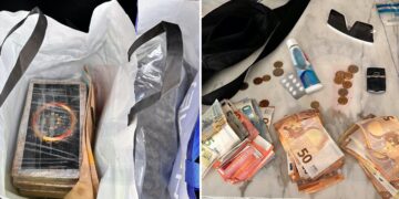 Operazione antidroga: sequestrati 14 chili di cocaina e cannabis, denaro e armi. Cinque arresti