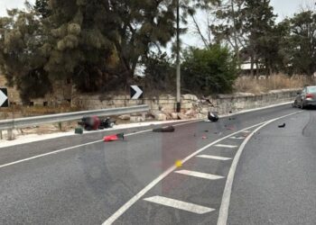 Incidente stradale a Marsa: motociclista finisce in ospedale