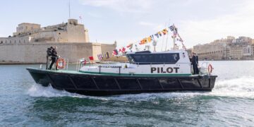 Entra in servizio Sierra, la nuova imbarcazione “made in Malta” per la flotta dei piloti di porto