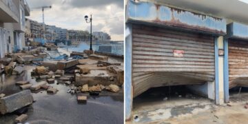 La furia di Harry si placa, Marsascala cura le ferite di «una devastazione senza precedenti»