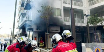 Incendio in un negozio a Sliema, fiamme domate dai vigili del fuoco