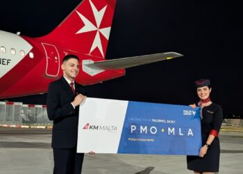KM Malta Airlines inaugura la rotta per Palermo: tre voli settimanali tra le due isole