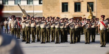 Entrano in servizio 65 nuovi militari nelle Forze Armate maltesi