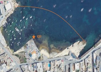 Sversamento di liquami in mare: niente bagni alla Bajja tal-Ghazzenin