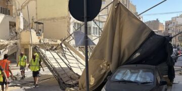 Crolla un ponteggio durante i lavori in un cantiere a Gzira: nessun ferito, al via le indagini sulle cause