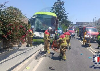 Frontale a Mosta, Malta Public Transport: «L’autista dell’autobus non ha alcuna responsabilità»