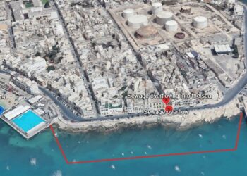 Liquami in mare a Birzebbugia: scatta il divieto di balneazione