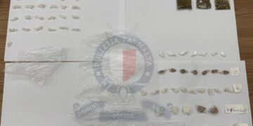 Diciassettenne arrestato per spaccio a Ghaxaq: sequestrate cocaina, eroina e cannabis sintetica